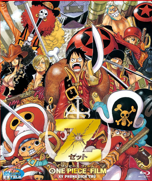 B5913.One Piece Film Z - ĐẢO HẢI TẶC - KỲ PHÙNG ĐỊCH THỦ  2D25G (DTS-HD MA 5.1)